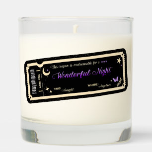  Night coupon Scented Candle