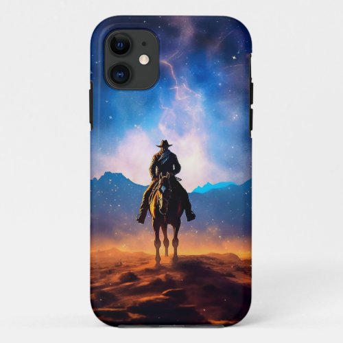 Night Cowboy iPhone 11 Case