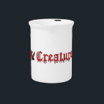 Night Creature 67 Beverage Pitcher<br><div class="desc">The official Night Creature logo</div>