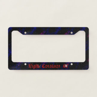 Night Creature 67 License Plate Frame