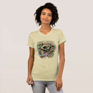 Night Crew Raccoon Graffiti T-Shirt