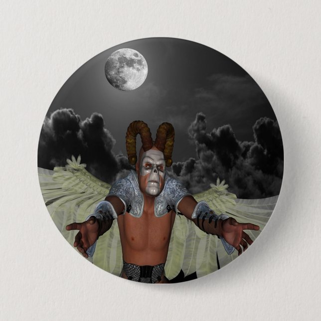 Night Demon Button (Front)