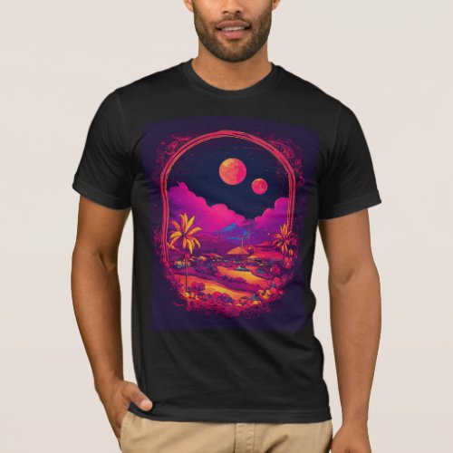 Night Desert Dreams T_Shirt