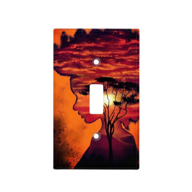 Night Desire - Fantasy Light Switch Cover (Front)