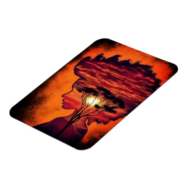 Night Desire - Fantasy Magnet (Left Side)