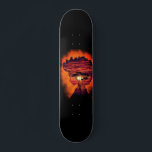 Night Desire - Fantasy - Orange Black Skateboard<br><div class="desc">Night Desire</div>