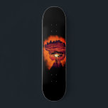 Night Desire Skateboard Black Orange Art Design<br><div class="desc">Night Desire Skateboard Black and Orange Color Art Painitng Design by MIGNED</div>