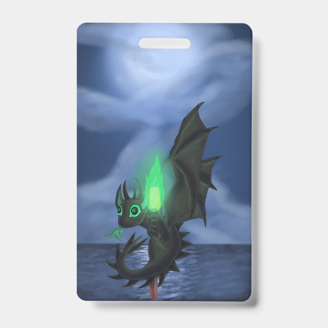 Night Dragon Badge (Front)