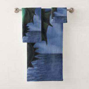 Night Dragon Bath Towel Set