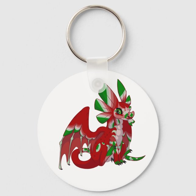 Night Dragon Keychain (Front)