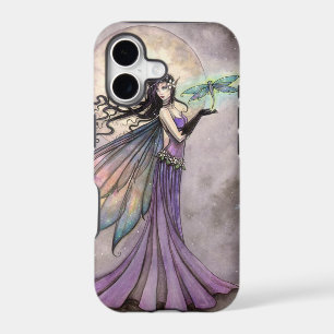 Night Dragonfly Fairy Fantasy Art iPhone 17 Case