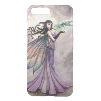 Night Dragonfly Fairy Fantasy Art Iphone 8 Plus/7 Plus Case by robmolily at Zazzle