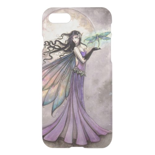 Night Dragonfly Fairy Fantasy Art iPhone SE87 Case