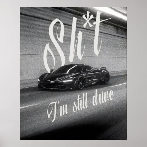 Night drive poster