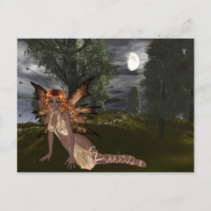 Night Fairy Design 1 - Fantasy Fae Postcards