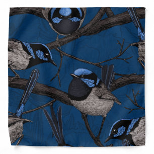 Night fairy wrens bandana