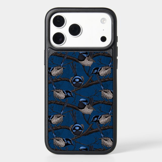 Night fairy wrens otterbox iPhone case (Back)