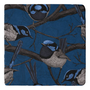 Night fairy wrens trivet