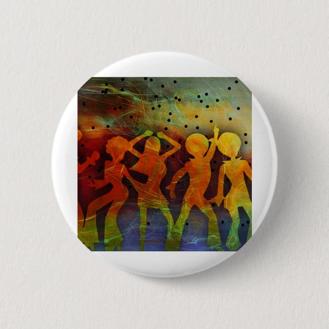 NIGHT FEVER PINBACK BUTTON (Front)