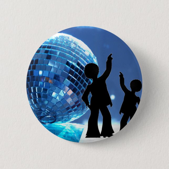Night Fever Pinback Button (Front)