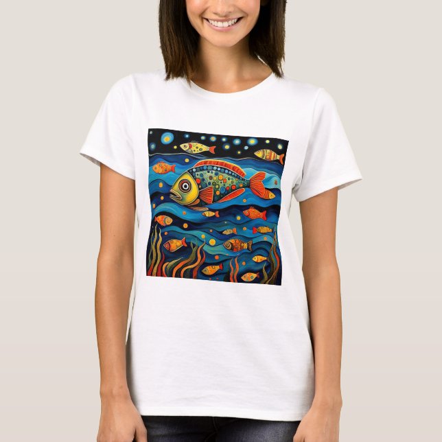 Night Fish T-Shirt (Front)