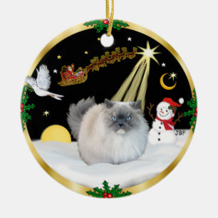 Night Flight - Himalayan Ceramic Ornament