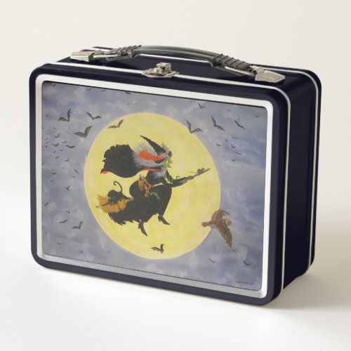 Night flight Metal Lunch Box