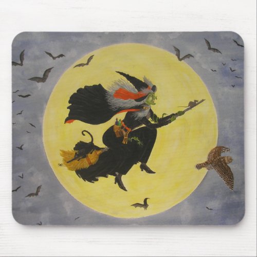 Night flight Mouse Pad