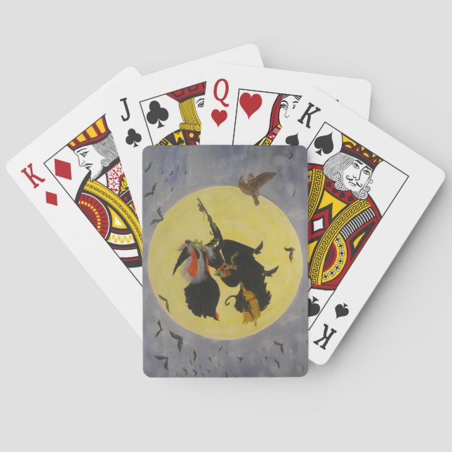 "Night Flight!" Poker Cards (Back)