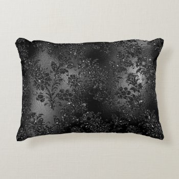 Night Flowers Accent Pillow by FairyWoods at Zazzle