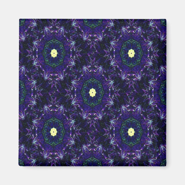 Night Flowers..... Magnet (Front)