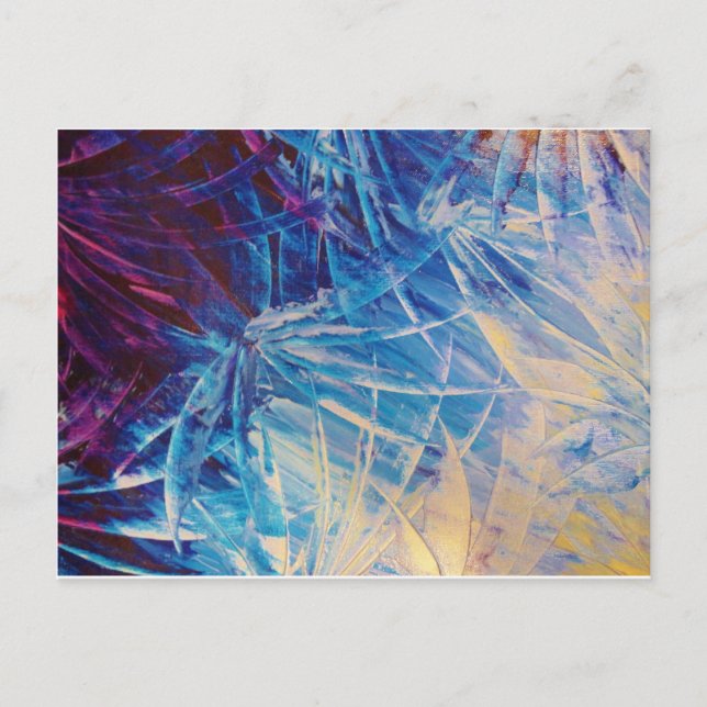 NIGHT FLOWERS POSTCARD (Front)