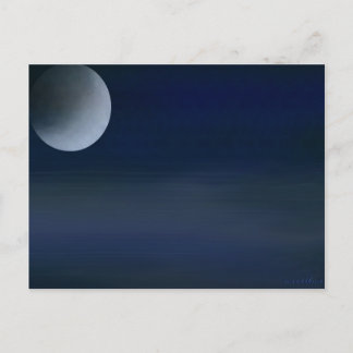Night fog post card