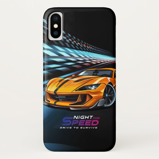 Night for Speed |  Case-Mate iPhone Case (Back)
