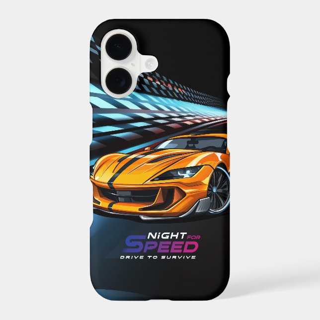 Night for Speed |  Iphone Case (Back)