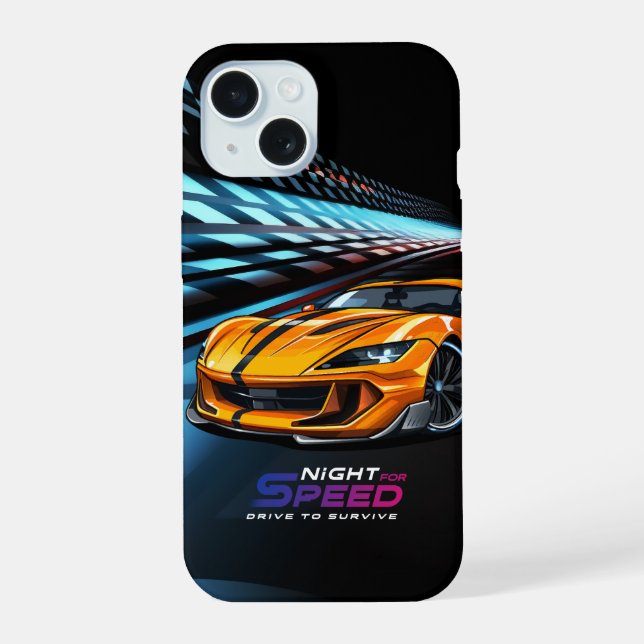 Night for Speed |  Iphone Case (Back)