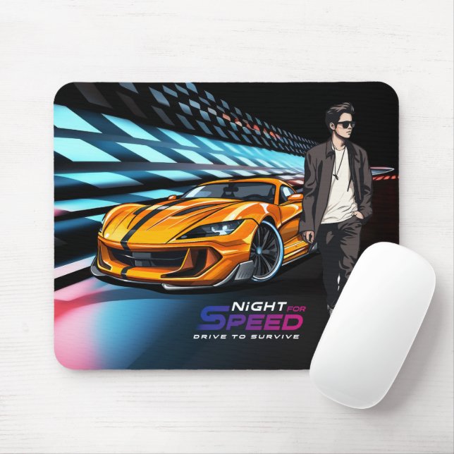 Night for Speed |  Mouse Pad (With Mouse)