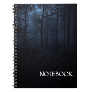 Night Forest Aesthetic Notebook
