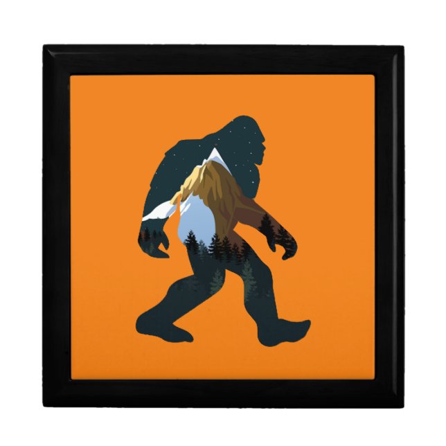 Night Forest Bigfoot Gift Box (Front)