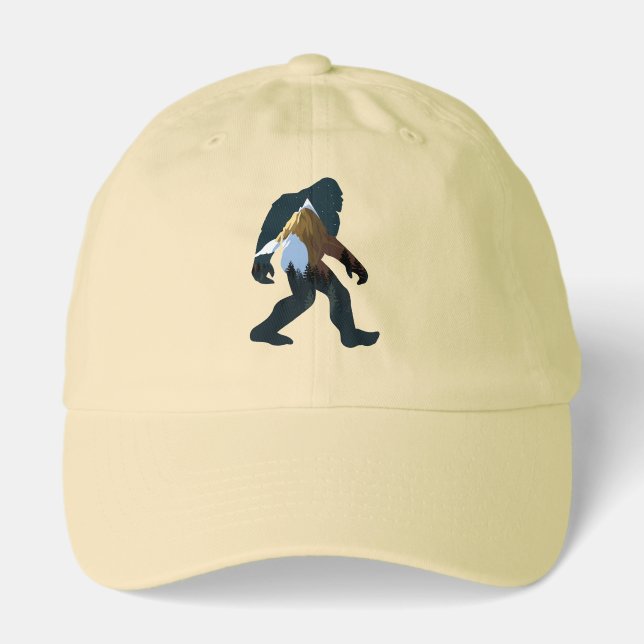 Night Forest Bigfoot Hat (Front)