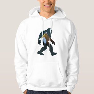 Night Forest Bigfoot Hoodie