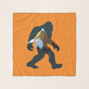 Night Forest Bigfoot Scarf