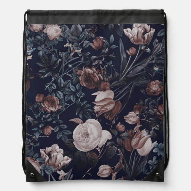 NIGHT FOREST XXI DRAWSTRING BAG (Front)