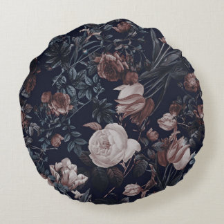 NIGHT FOREST XXI ROUND PILLOW