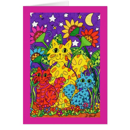 Night Garden Cards (Front)