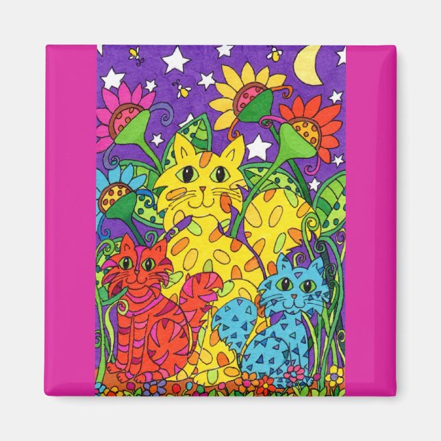 Night Garden Magnet (Front)