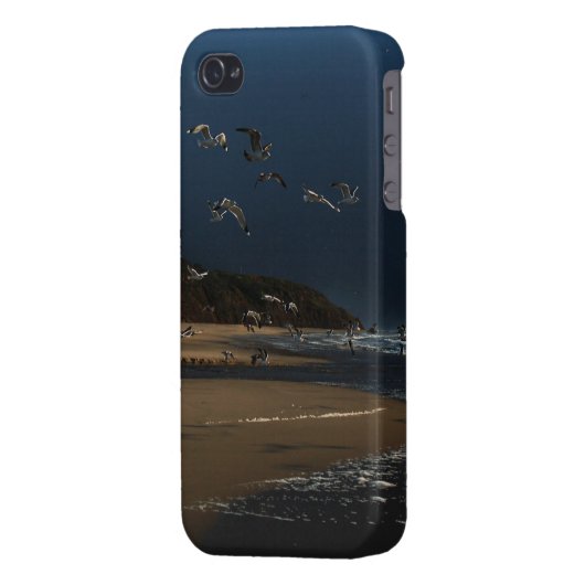 Night Gulls iPhone Skin iPhone Case (Back Left)
