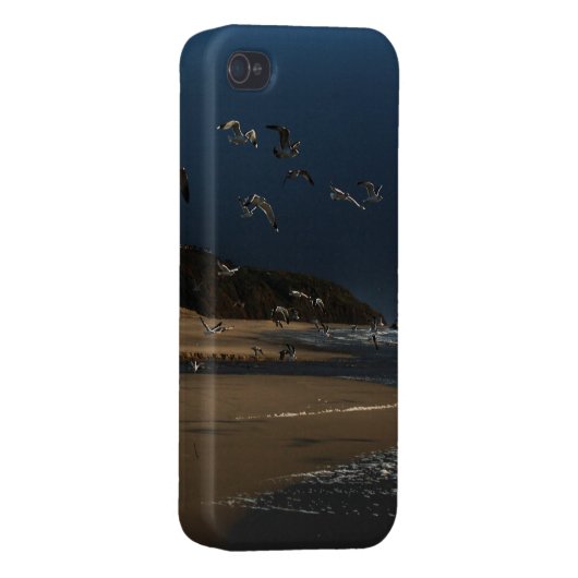 Night Gulls iPhone Skin iPhone Case (Back Right)