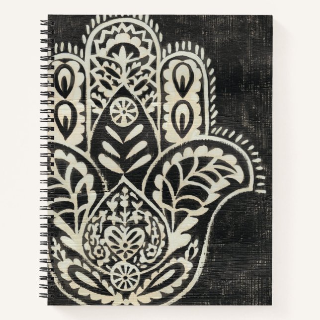 Night Hamsa Notebook (Front)