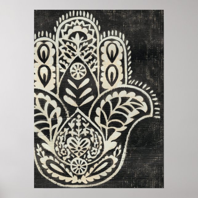 Night Hamsa Poster (Front)